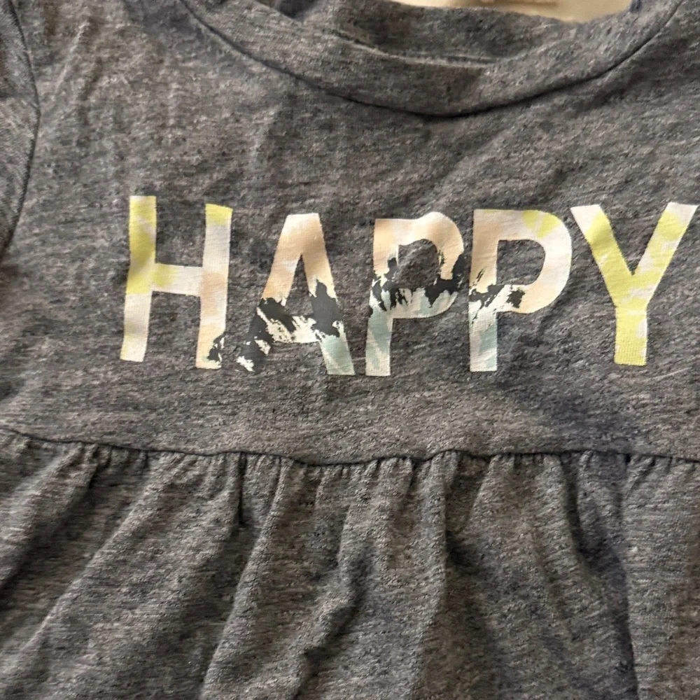 Gray Kids Casual Dress